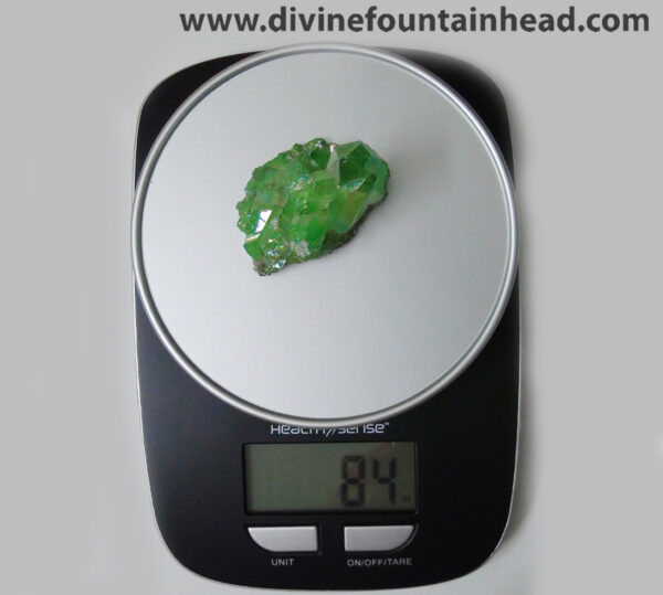 Green Angel Aura Quartz Cluster - Image 3