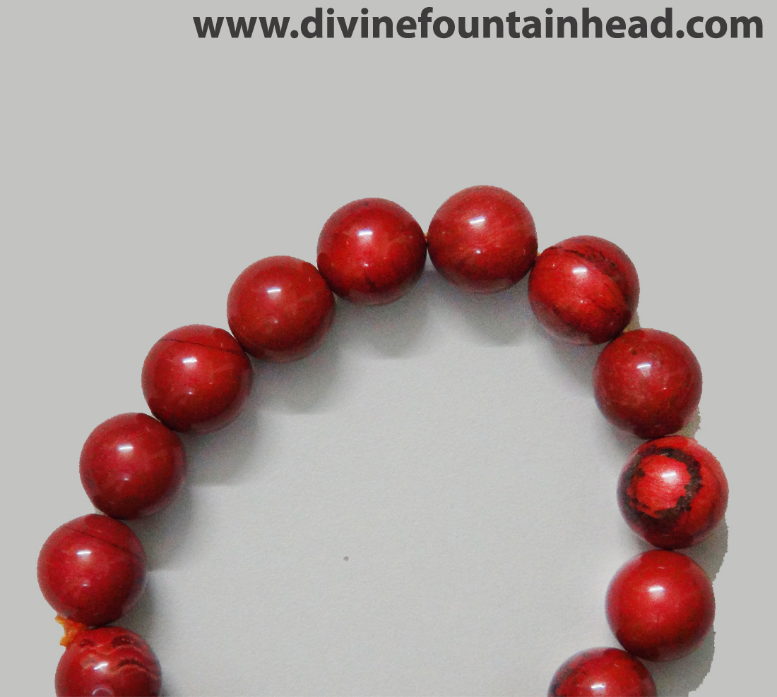 Gemstone Red Jasper Beaded Bracelet at Rs 150 in Jaipur | ID: 22328310355