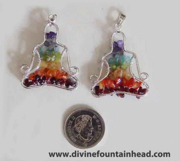 Seven Chakra Yoga Pendant - Image 4