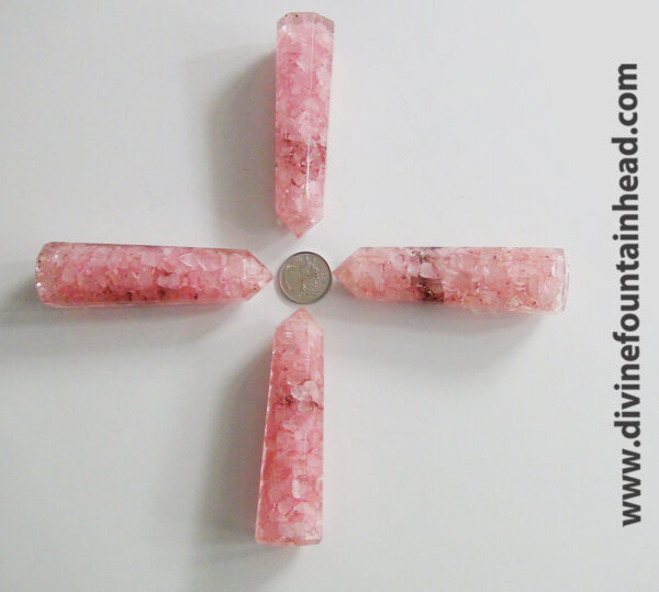 Rose Quartz Orgone Tower - Image 3