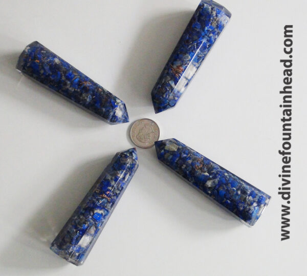 Lapis Lazuli Orgone Tower - Image 4