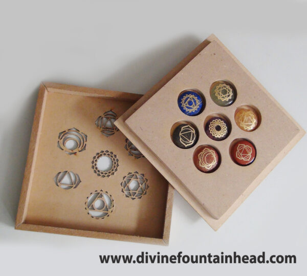 Seven Chakra Symbol Healing Set (in a beautiful box) - Image 4