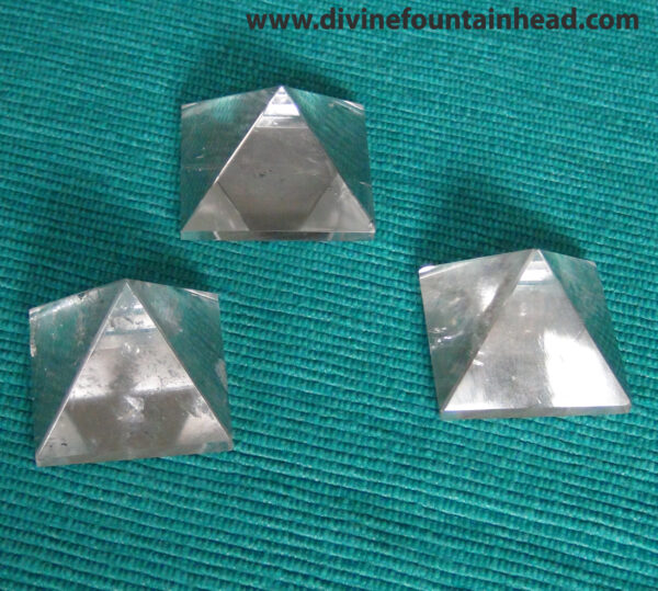 Clear Quartz Pyramid - Image 3