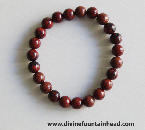 Mahogany Obsidian Bracelet - Image 4