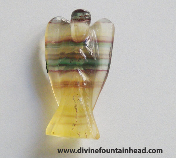 Yellow Fluorite Angel - Image 3