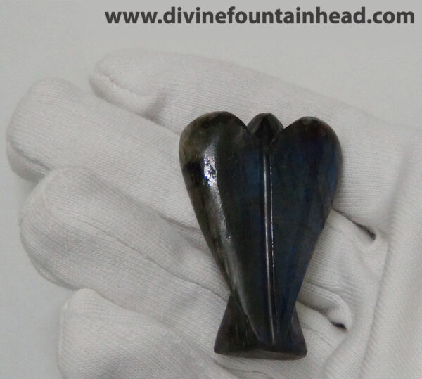 Labradorite Angel  With Blue Flash - Image 4