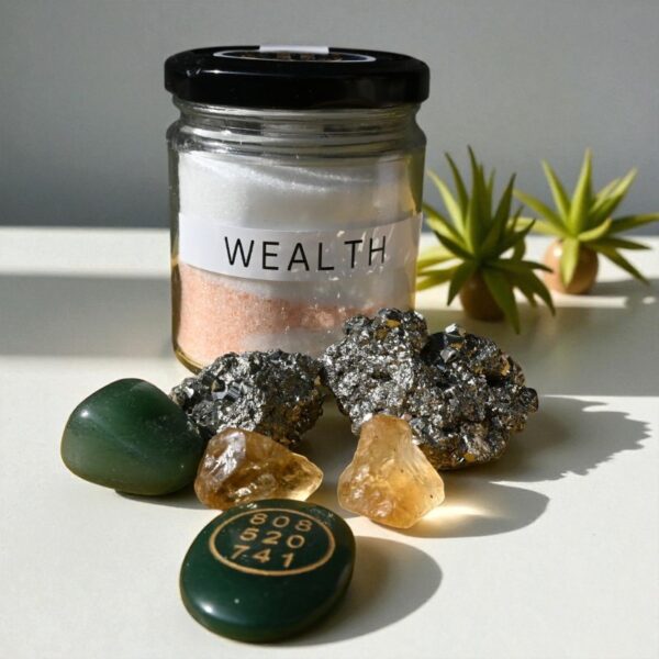 Wealth Energised Salts - A Golden Elixir of Financial Growth
